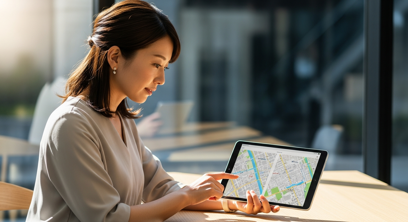 豊橋の地図一覧比較表