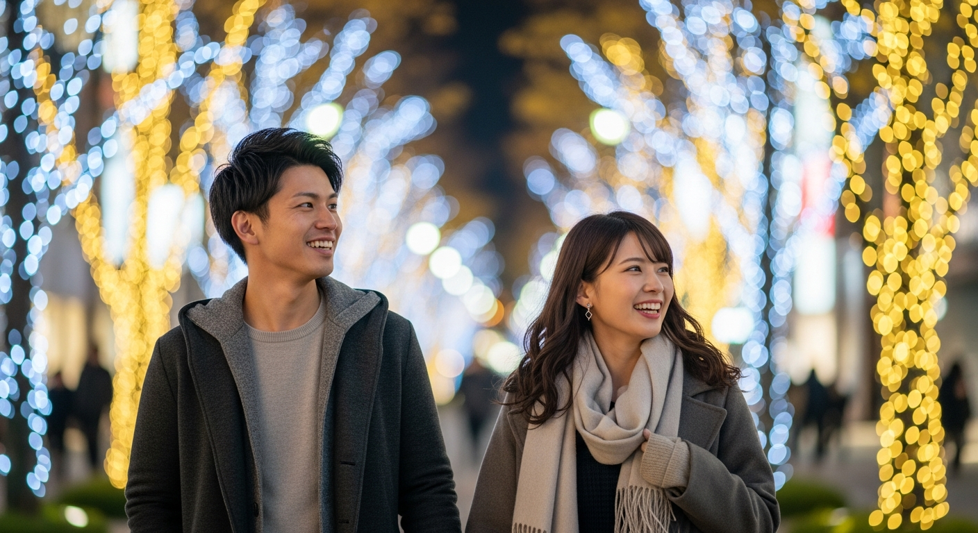 豊橋のイルミネーション【駅前大通エリア】